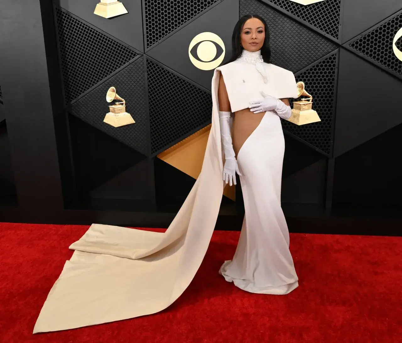 Kat Graham Stills at 2024 GRAMMY Awards in Los Angeles